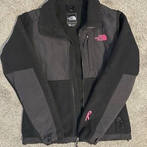 The North Face Women's Black and Pink Ski Jacket